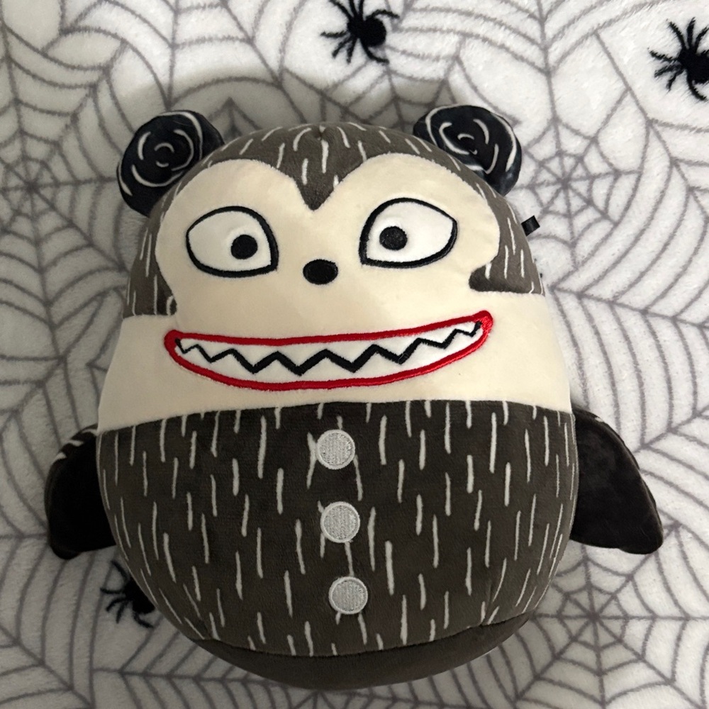 Vampire Teddy Squishmallow Toy - Nightmare before Christmas